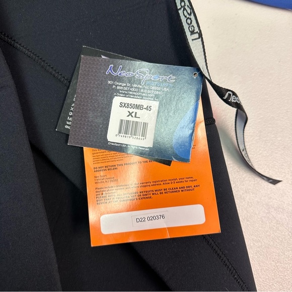 NeoSport Men’s Blue and Black Wetsuit Size XL - Picture 4 of 6